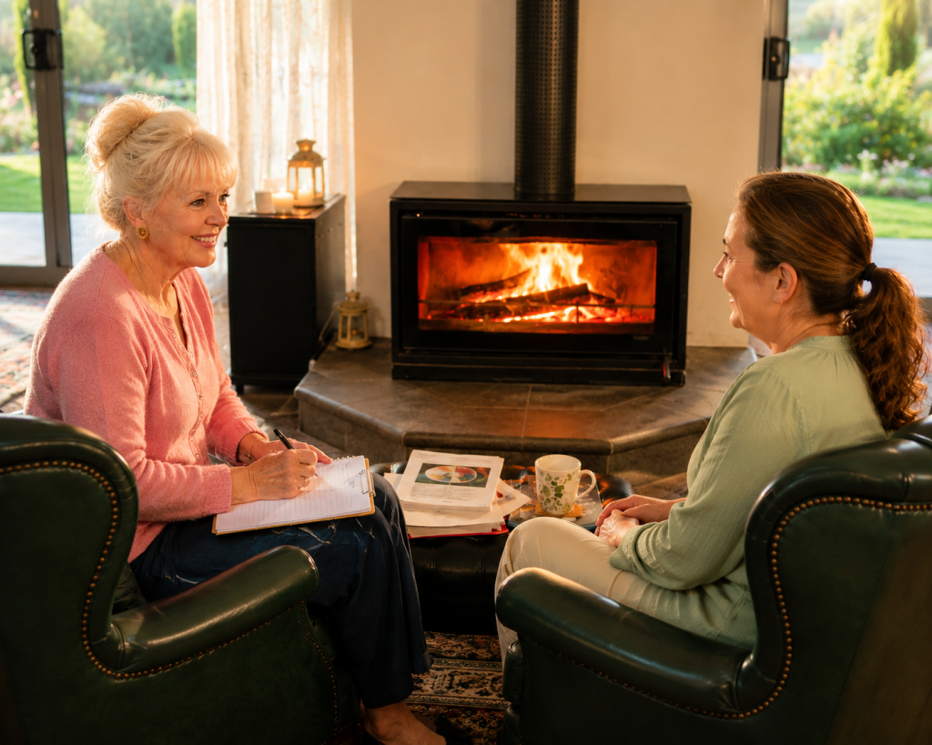 Fireside chats with grace